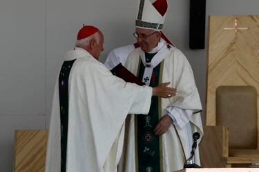 El Papa Francisco realiza la Santa Misa en el Parque O'Higgins