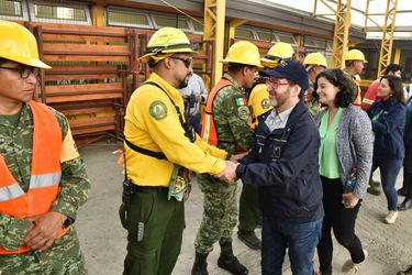 Brigadistas mexicanos arriban a La Araucanía para combatir incendios forestales