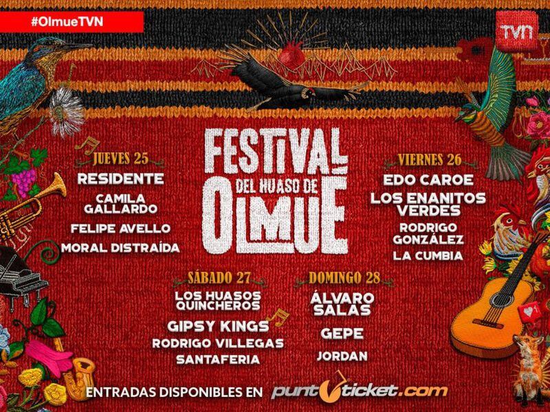Festival del Huaso de Olmué 2018 agota entradas de su primera noche