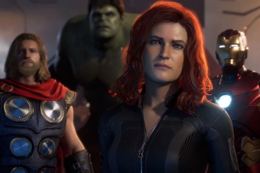 Así se ven en vivo los trajes del videojuego de The Avengers - La Tercera