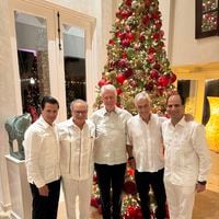 Con Clinton y Peña Nieto: el reservado encuentro de Año Nuevo de Piñera con expresidentes en Punta Cana