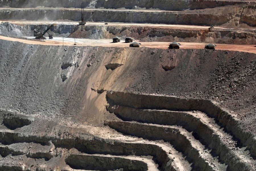 FILE PHOTO - A general view of Escondida, the world's biggest copper mine, in Antofagasta,