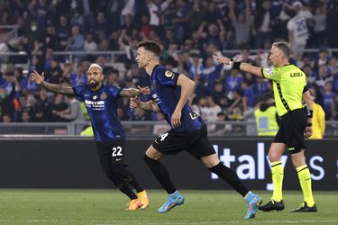 Inter, con Sánchez y Vidal en cancha, le gana la final de la Copa Italia a la Juventus