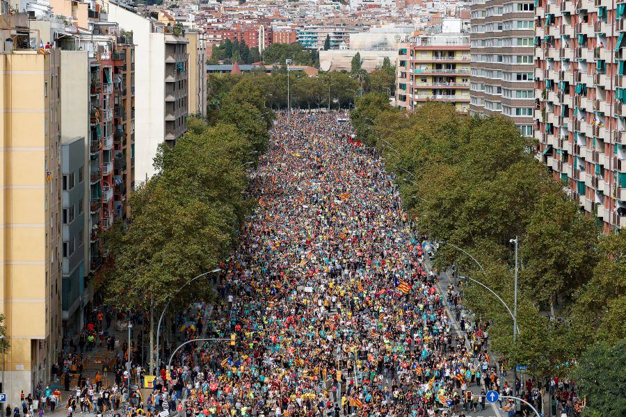 Huelga general en Barcelona