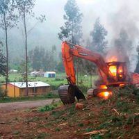 Investigan ataque incendiario en fundo de Forestal Arauco en Lanco