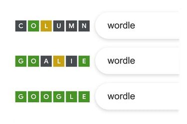 Google creó un Huevo de Pascua dedicado a Wordle, el juego viral que la rompe