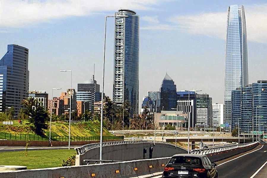 Chile, santiago, PIB