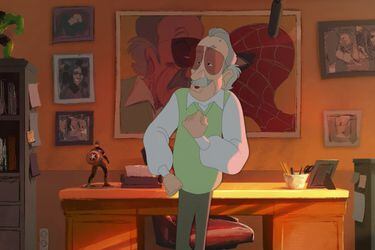 Stan Lee defiende a un garabato en este simpático corto animado