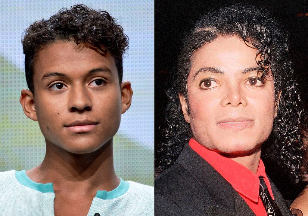 Jaafar Jackson y Michael Jackson 