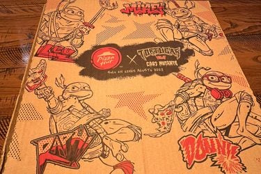 Inician sumario sanitario contra Pizza Hut por promoción con las cajas de las Tortugas Ninja