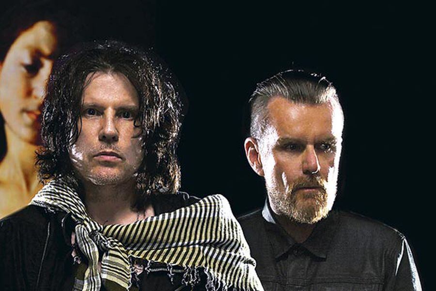 Los fundadores que sobreviven hasta hoy, (desde la izq.): Ian astbury y Billy Duffy.