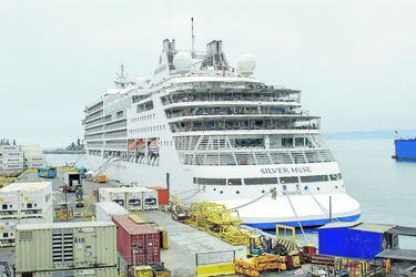 El Crucero Silver Muse arribo a Valparaiso