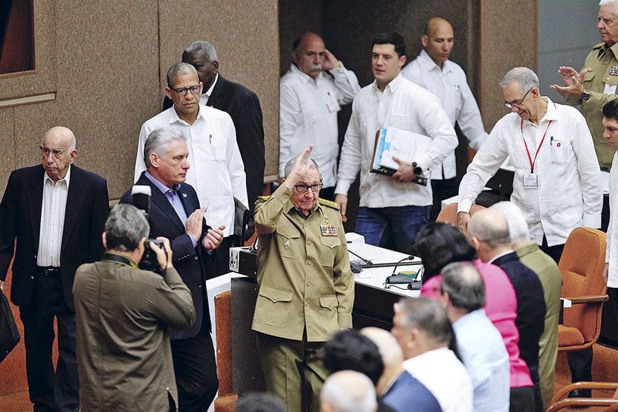 Cuba's-former-President-Raul--Castro-arrives-for-a-session-at-the-Cuban-National-Assembly-in-Havana-(47621183)