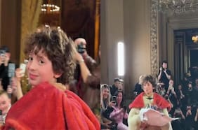 La historia del niño de 9 años que es diseñador y se robó la atención en el evento de moda más importante del mundo