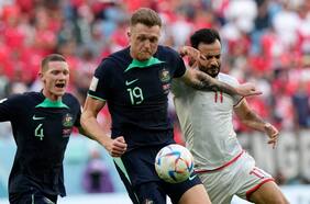 Australia resiste el asedio de Túnez para conseguir su primera victoria en Qatar 2022