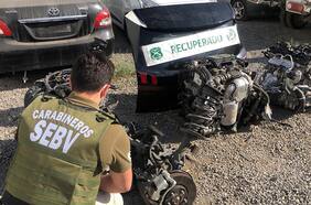 Carabineros desarticula banda que robaba vehículos: estaría vinculada con al menos 40 delitos