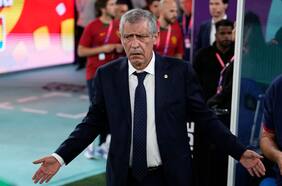 Fernando Santos, técnico de Portugal: “El resultado que se dio al final no tiene ningún sentido, concedimos goles de la nada”
