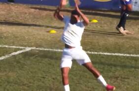 Intentó celebrar un gol como Cristiano Ronaldo y terminó con grave lesión