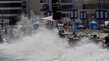 Aviso de marejadas para las costas entre Arica y el Golfo de Arauco: evento se iniciará este lunes