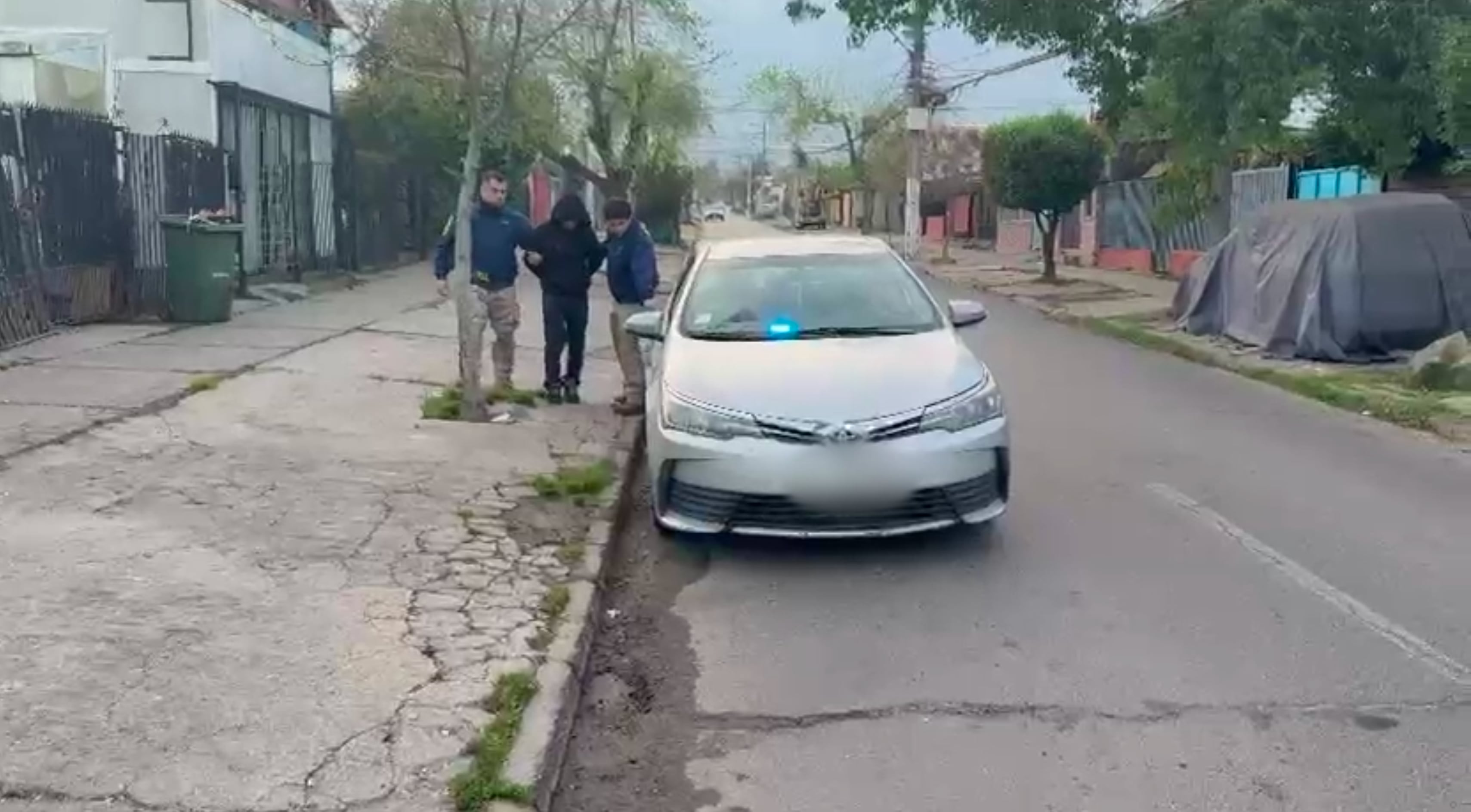 PDI detiene a imputado por homicidio de hombre de 29 años tras altercado en Peñalolén