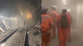 El dramático registro de los mineros huyendo tras derrumbe en mina El Teniente