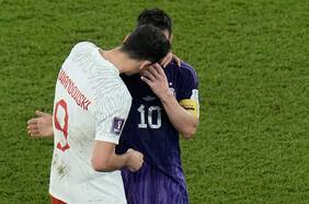 Robert Lewandowski da detalles de su conversación con Lionel Messi en el Mundial de Qatar