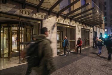 Frontis del Ministerio de Relaciones Exteriores.