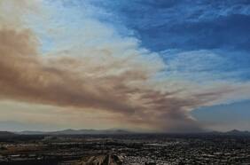 Por presencia de nube de humo en la RM: Minsal recomienda no realizar actividad física y mantener ventanas cerradas