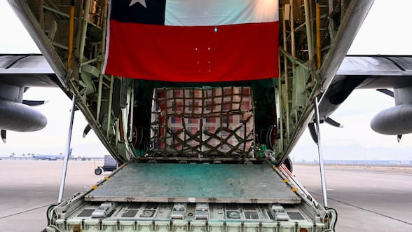 Chile concreta segundo envío de ayuda humanitaria a Bolivia