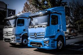 eActros: llega a Chile el primer camión eléctrico de Mercedes-Benz