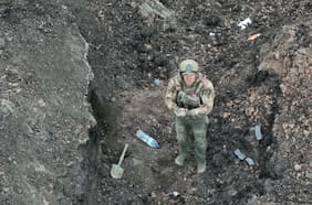 El soldado ruso que se entregó a un dron ucraniano