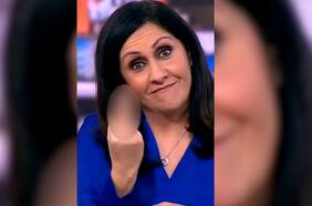 Presentadora de la BBC es captada mostrando el dedo medio durante transmisión en vivo