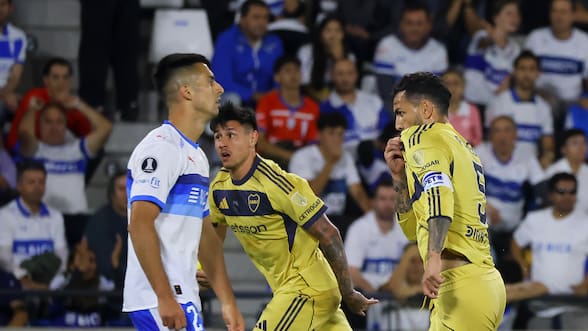 La UC cae en la trampa de Boca Juniors y tiene un debut amargo en la Copa Libertadores