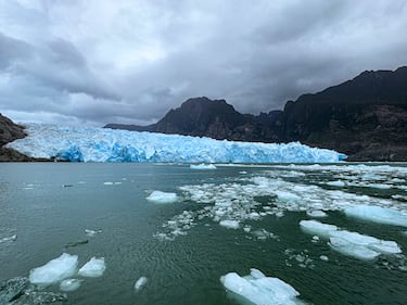 The climate footprint that is melting with Chilean glaciers