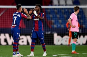 Se aleja de la corona: el Barcelona iguala frente al Levante y da un paso atrás en la lucha por La Liga