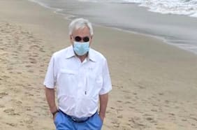 Seremi de Salud de Valparaíso multa al Presidente Piñera con poco más de $ 2,5 millones tras pasear sin mascarilla en playa de Zapallar