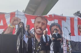 Organizadores cifran en cerca de 5 mil los asistentes a marcha propalestina en Santiago