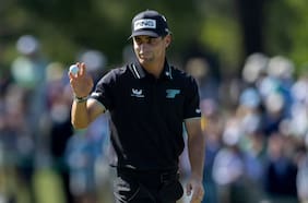 Joaquín Niemann tiene un irregular comienzo en el LIV Golf de Reino Unido