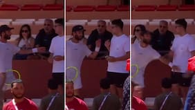 Nueva polémica a su historial: Corentin Moutet encara a un espectador tras quedar eliminado en el ATP de Marruecos