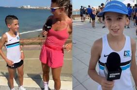 Tiene 10 años y corre 25 kilómetros a ritmo de 5 minutos por km: niño atleta desata polémica en España por estricto entrenamiento