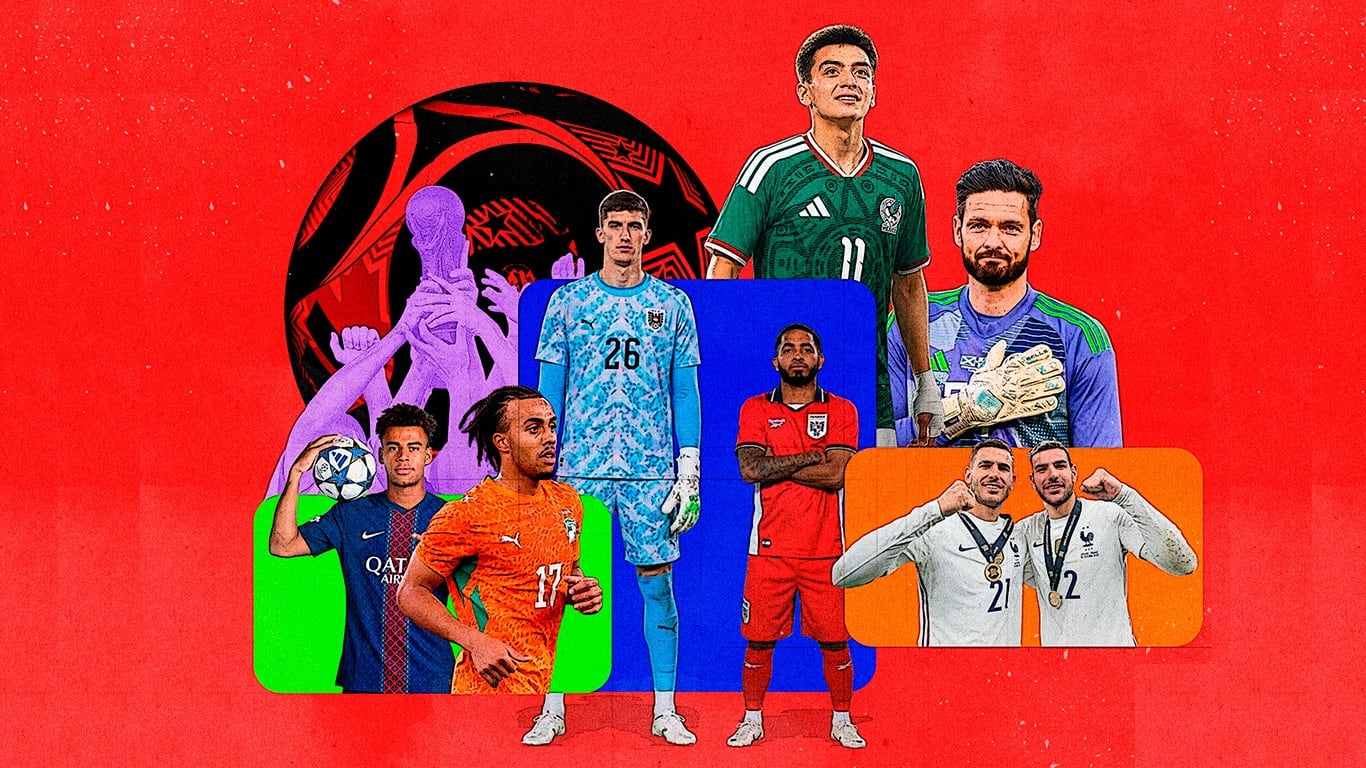El más bajo juega en Chile y Cristiano es uno de los más veteranos: zoom a los 1.248 jugadores del Mundial