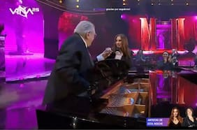 La sorpresiva aparición de Valentín Trujillo en el show de Myriam Hernández en Viña 2025