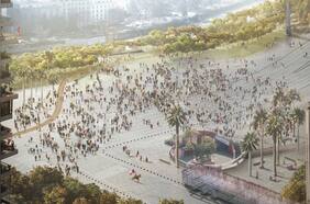 Orrego reactiva proyecto Alameda-Providencia: contempla arreglo de fachadas, veredas y rearborización para los próximos tres años