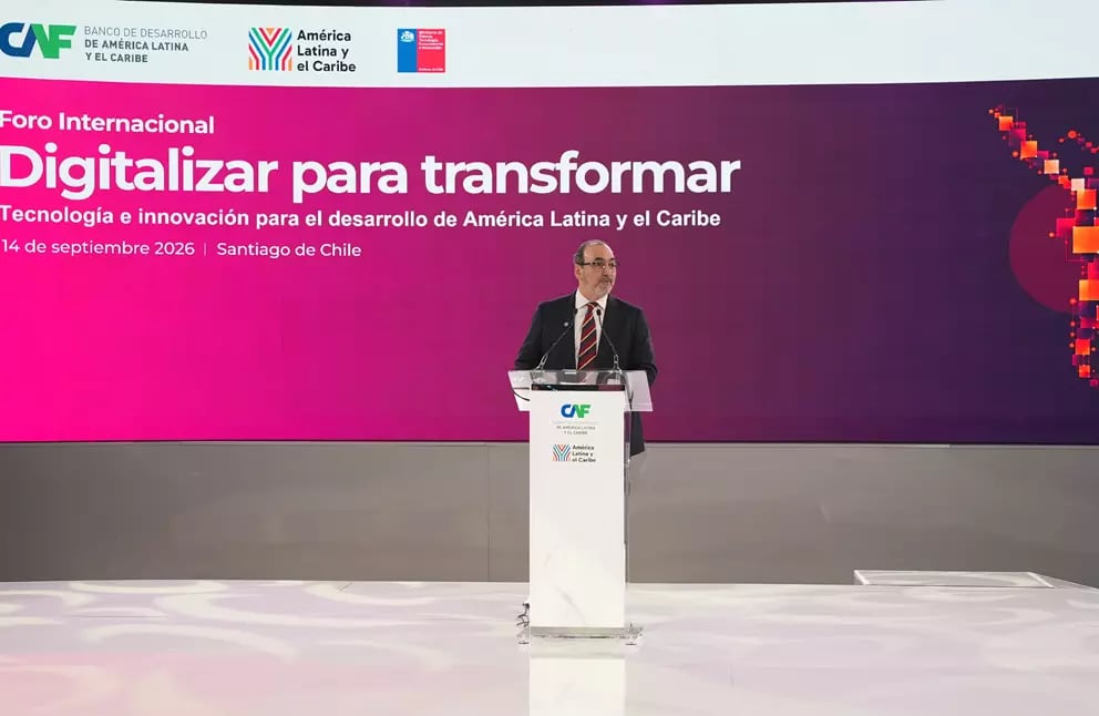 El presidente de la CAF -banco de desarrollo de América Latina y el Caribe-, Sergio Díaz-Granados