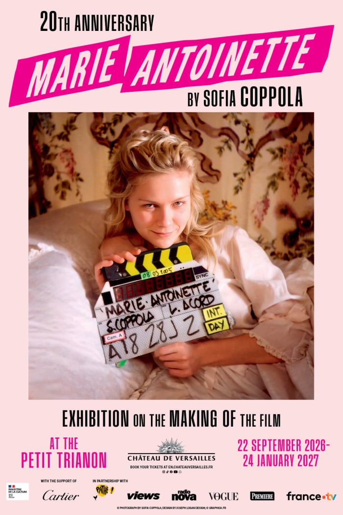 Versalles celebra los 20 años de Marie Antoinette con una exposición creada junto a Sofia Coppola