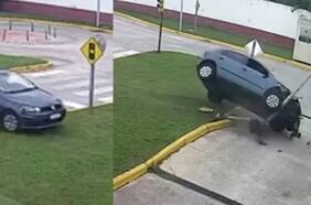 Mujer se vuelve viral tras un desastroso examen de conducir