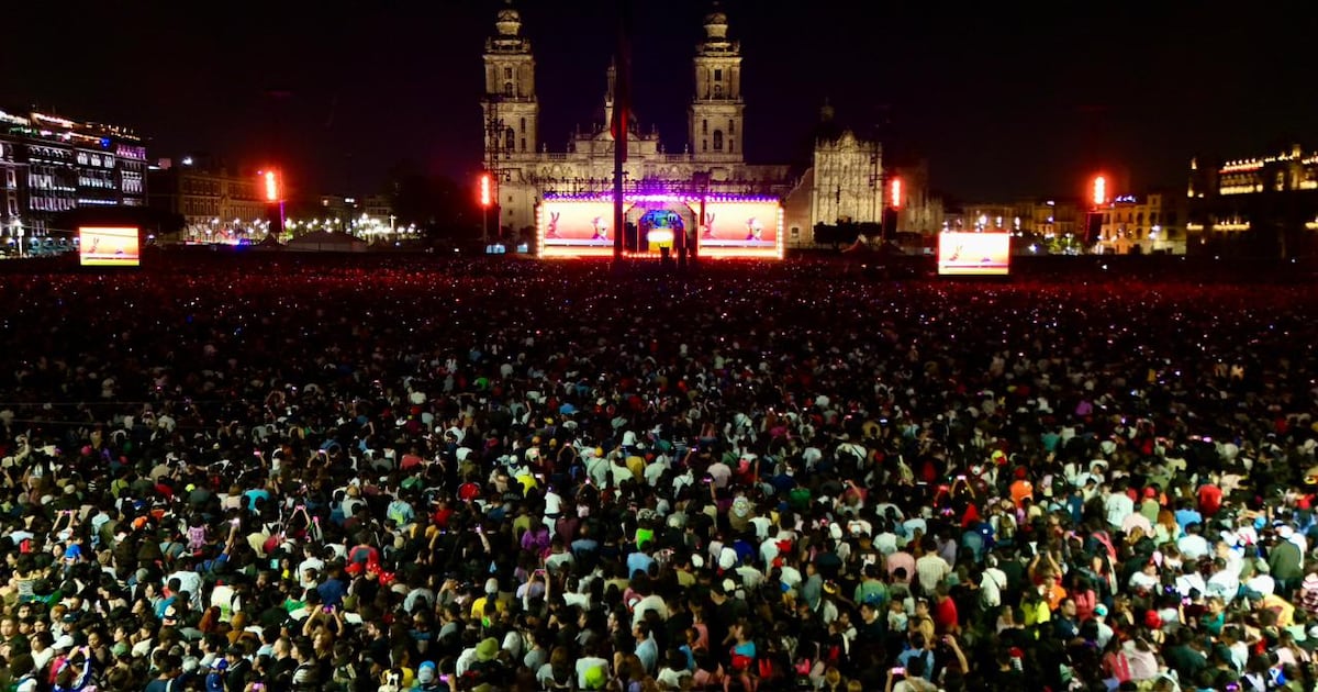 31 Minutos Desata Nostalgia y Reúne a Más de 230 Mil Personas en el Zócalo