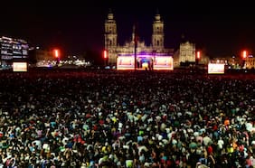 Más de 230 mil personas se reunieron en masivo concierto de 31 Minutos en el Zócalo de Ciudad de México