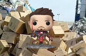 Así lucen las pilas de miles de Funkos lanzados a la basura