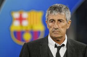 Quique Setién, sobre Messi: “Es difícil de gestionar"